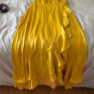 Lulu's Yellow Maxi dress
